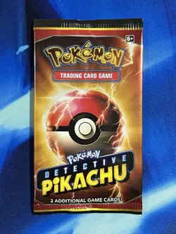 Pokemon TCG Detective Pikachu 2 Card Booster Pack Sealed Lot X6 Sun & Moon Promo - Image 2