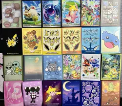 128 Japanese Pokemon Center Original Individual Card Sleeves Bundle (1x) Each!! - Image 5