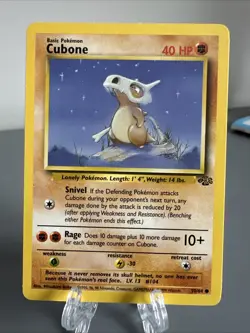 Pokemon Cubone 1999 WOTC English Jungle Set 50/64 - Image 1