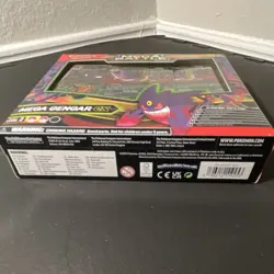 Pokemon Mega Battle Deck Mega Gengar ex 60 Cards Foil Playmat Coin English - Image 5
