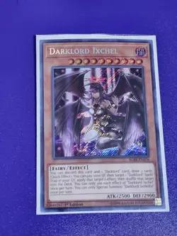 Yugioh Card Darklord Ixchel BLRR-EN076 SECRET RARE 1st Ed. - NM - Image 1