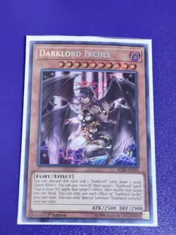 Yugioh Card Darklord Ixchel BLRR-EN076 SECRET RARE 1st Ed. - NM - Image 5