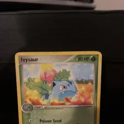 Ivysaur 7/17 Pop Series 2 Promo Vintage Pokemon Card LP - Image 3
