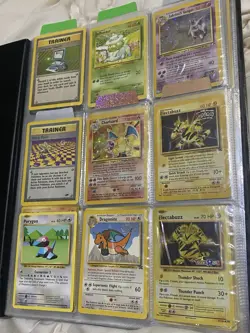 Bulbasaur Pokemon Binder Mixed Cards Charizard + More! - Image 2