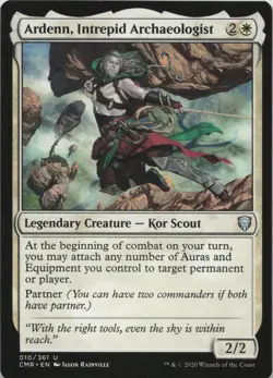 Ardenn, Intrepid Archaeologist U Commander Legends 10 - LP MTG - Image 1