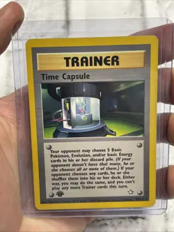 Time Capsule 90/111 1st Edition Rare - Neo Genesis - Pokemon Card TCG - LP WOTC - Image 1