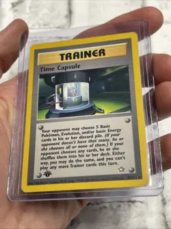 Time Capsule 90/111 1st Edition Rare - Neo Genesis - Pokemon Card TCG - LP WOTC - Image 2
