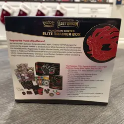 Pokemon Sword & Shield Lost Origin Pokemon Center ETB See Description Small Tear - Image 3