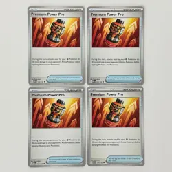 4x Premium Power Pro MEG 124/132 x4 - Mega Evolution - Pokemon TCG - Playset NM - Image 1
