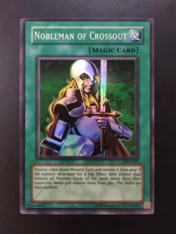 YUGIOH 2002 | NOBLE MAN OF CROSSOUT | PSV-034 | OLD NA PRINT | NEAR MINT - Image 1