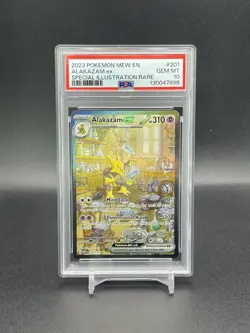 Alakazam Ex Pokemon 151 201/165 PSA 10 Gem Mint Special Illustration Rare SIR - Image 1