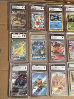 ✨HUGE Lot of 21 Graded Pokemon Cards CGC TAG AGS BCTC & PCG - Image 2