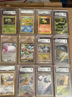 ✨HUGE Lot of 21 Graded Pokemon Cards CGC TAG AGS BCTC & PCG - Image 3