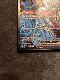 Pokemon TCG Palafin EX Sir Prismatic Evolutions Card 151/131 - Image 5