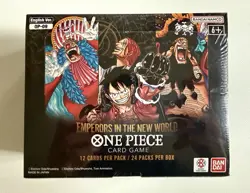 One Piece Card Game OP-09 Emperors in the New World Booster Box English SEALED - Image 1