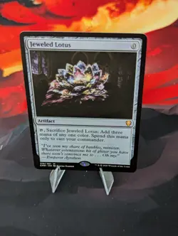 MTG Commander Sticker CEDH Jeweled Lotus - Image 1