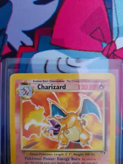 Pokemon TCG Charizard 3/110 Legendary Collection Non-Holo Rare Card - Image 4