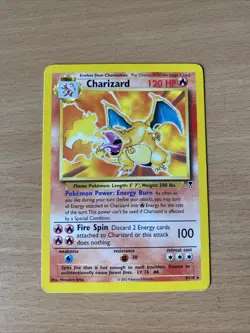 Pokemon TCG Charizard 3/110 Legendary Collection Non-Holo Rare Card 2002 - Image 1