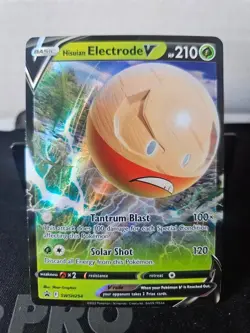 Hisuian Electrode V - SWSH294 Black Star Promo Pokemon - Image 1