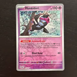 Munkidori 095/167 Pokemon Twilight Masquerade SV06 Reverse Holo Rare NM - Image 1