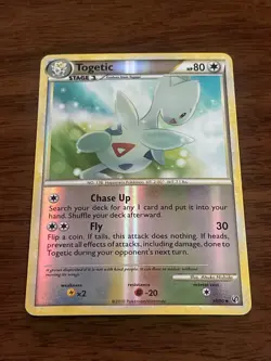 Pokemon TCG Undaunted 10 Card Lot w/ Reverse Holo Togetic all LP-NM READ - Image 3