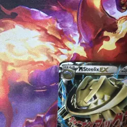 Mega Steelix EX 68/114 Steam Siege Ultra Rare Holo Pokemon Card NM - Image 2