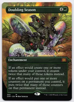 Doubling Season - Borderless - MTG Double Masters - RareCo - Image 1