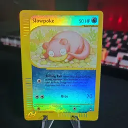Pokemon Card - Slowpoke Aquapolis 108/147 Reverse Holo LP - Image 1