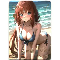 Goddess Story Beautiful Figure Anime Waifu Card Nilou Genshin Impact SSR-022 - Image 1