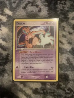 Pokemon 2005 Destiny Deoxys Stamped Deoxys Promo Card 16/107 - - Image 2