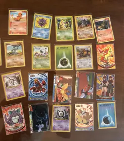 Pokemon Card Lot - 49 Cards - Mixed Conditions - Reverse Holo Squirtle - Sleeved - Image 5