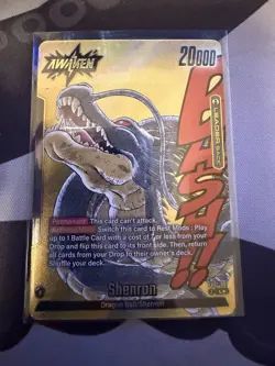 Shenron FB07-097 Leader Gold Manga Booster 02 Dragon Ball Card English - Image 1
