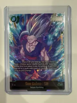 Son Gohan: SH FB07-121 SCR Foil Secret Rare Bandai Dragon Ball Super Card Game - Image 1