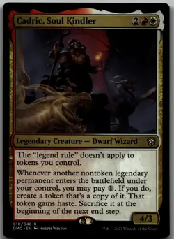 Cadric, Soul Kindler R Commander: Dominaria United 10 LP - Image 1