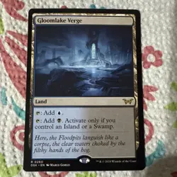 MTG Magic the Gathering Gloomlake Verge (260/499) Duskmourn House of Horror LP - Image 1