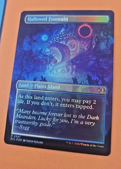 Hallowed Fountain BORDERLESS FOIL-NM/M-Lorwyn Eclipsed - Image 2