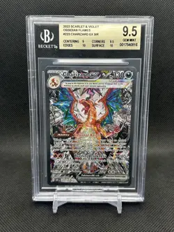 Charizard EX Obsidian Flames SIR 223/197 SV03 GRADED BGS 9.5 - Image 1