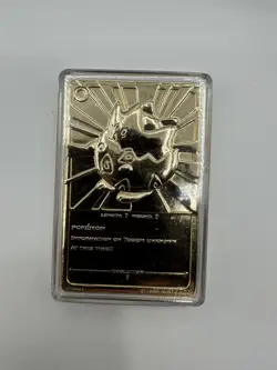 Pokemon 23k Gold Plated Trading Card Togepi Pokeball Burger King Red - Image 3