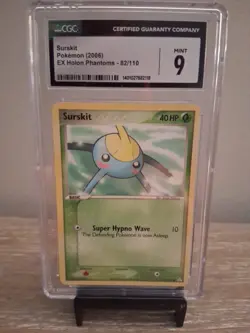 2006 Pokemon Surskit EX Holon Phantoms 82/110 CGC Mint 9 - Image 1
