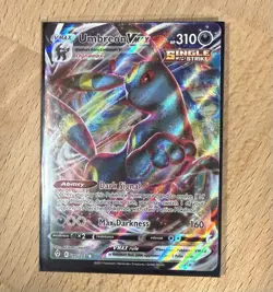 Pokemon Umbreon VMAX 095/203SWSH07: Evolving Skies Holo Single Strike Full Art - Image 1