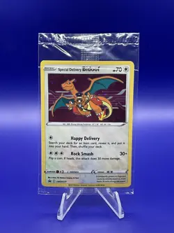 Special Delivery Bidoof SWSH177 Black Star Promo Pokemon Center SEALED - Image 3