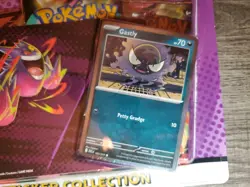 Pokemon TCG Ascended Heroes Tech Sticker Collection Gastly Promo - Image 2