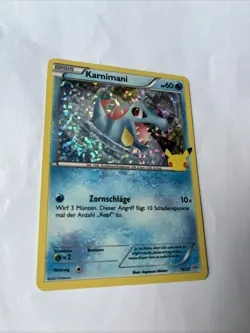 Pokemon Karte - Karnimani - 18/25 - Holo - McDonald's Collection 2021 - Image 1