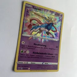 Pokemon Zacian Amazing Rare | Deutsch 082/185 Farbenschock | Near Mint - Image 2