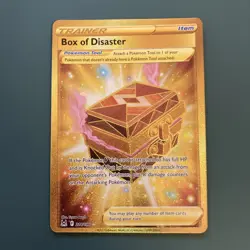 Pokemon Trainer Box of Disaster Gold - Secret Rare - Lost Origin - 214/196 - EN - Image 1