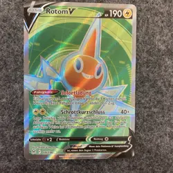 Rotom-V 176/196 Verlorener Ursprung Pokemon Karte Deutsch NM - Image 1