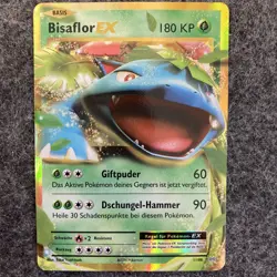 Pokemon Karte Bisaflor EX 1/108 XY Evolution Deutsch Near Mint NM - Image 1