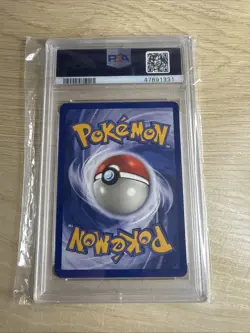 PSA 8 Dragonite Holo #4 Fossil Pokemon TCG 1999 - Image 2