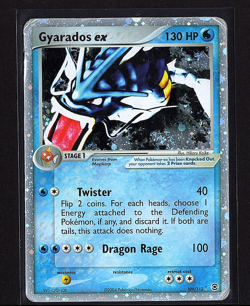 2004 Pokemon EX Fire Red & Leaf Green Gyarados EX Holo Foil 109/112 - Image 1