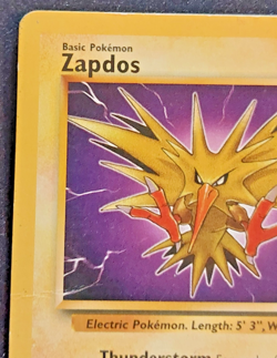 Pokemon TCG Zapdos 30/62 fossil unlimited HP wotc - Image 2
